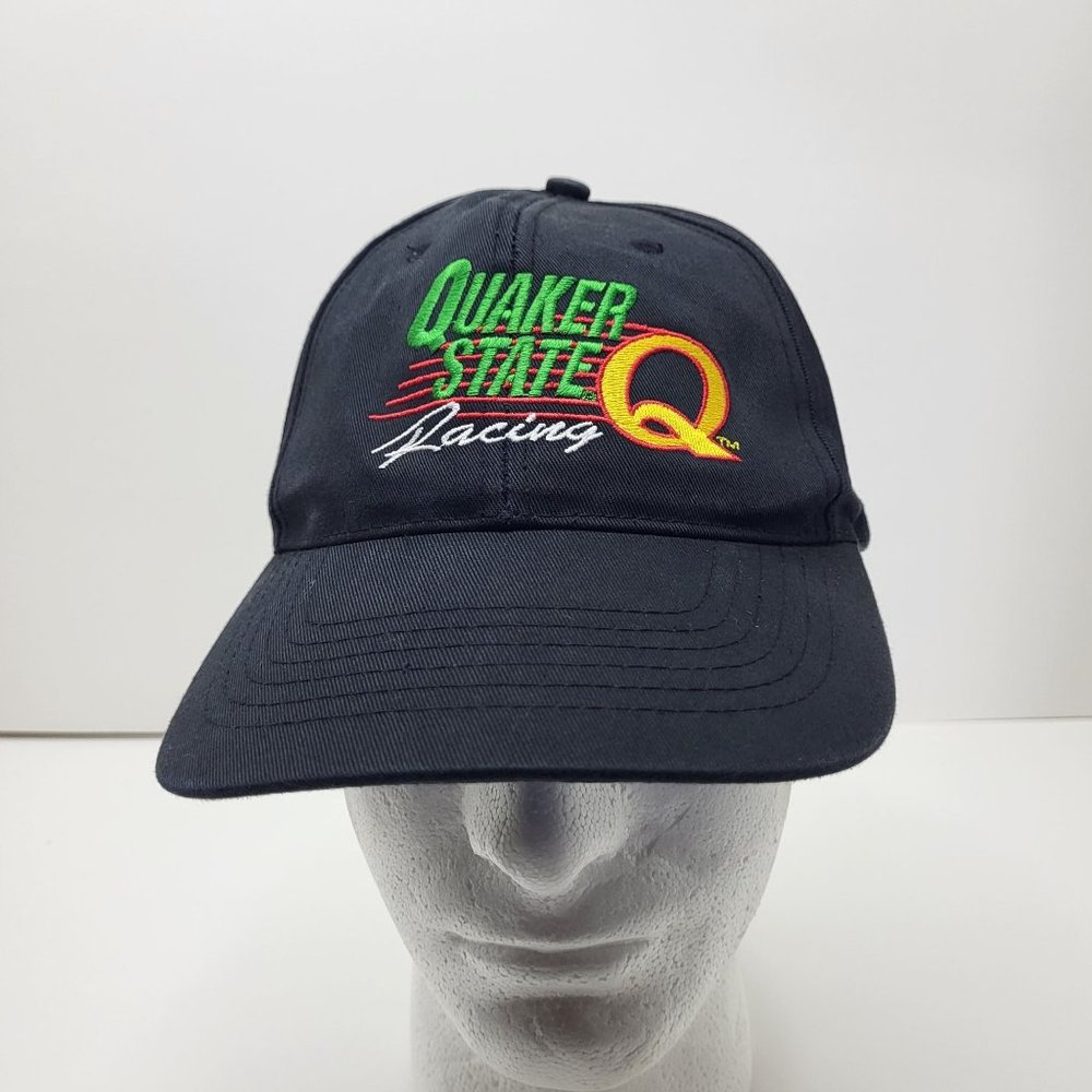 KC Quaker State‎ Racing Ball Cap - Adjustable Hat - Strapback - Black